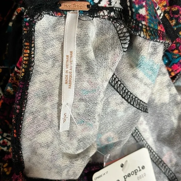 NWT Free People All Dolled Up Paisley Dress Sz Small - Picture 7 of 9